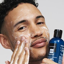 Men Exfoliating cleansing gel